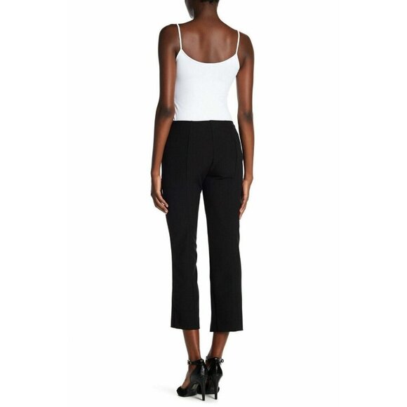 Supply & Demand Womens Black Slit Front Flat Ankle Pants Size 2 - Picture 9 of 16